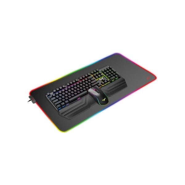 HAVIT KB511L RGB MECHANICAL GAMING KEYBOARD With WRIST REST, MOUSE & MOUSE PAD 3-IN-1 COMBO