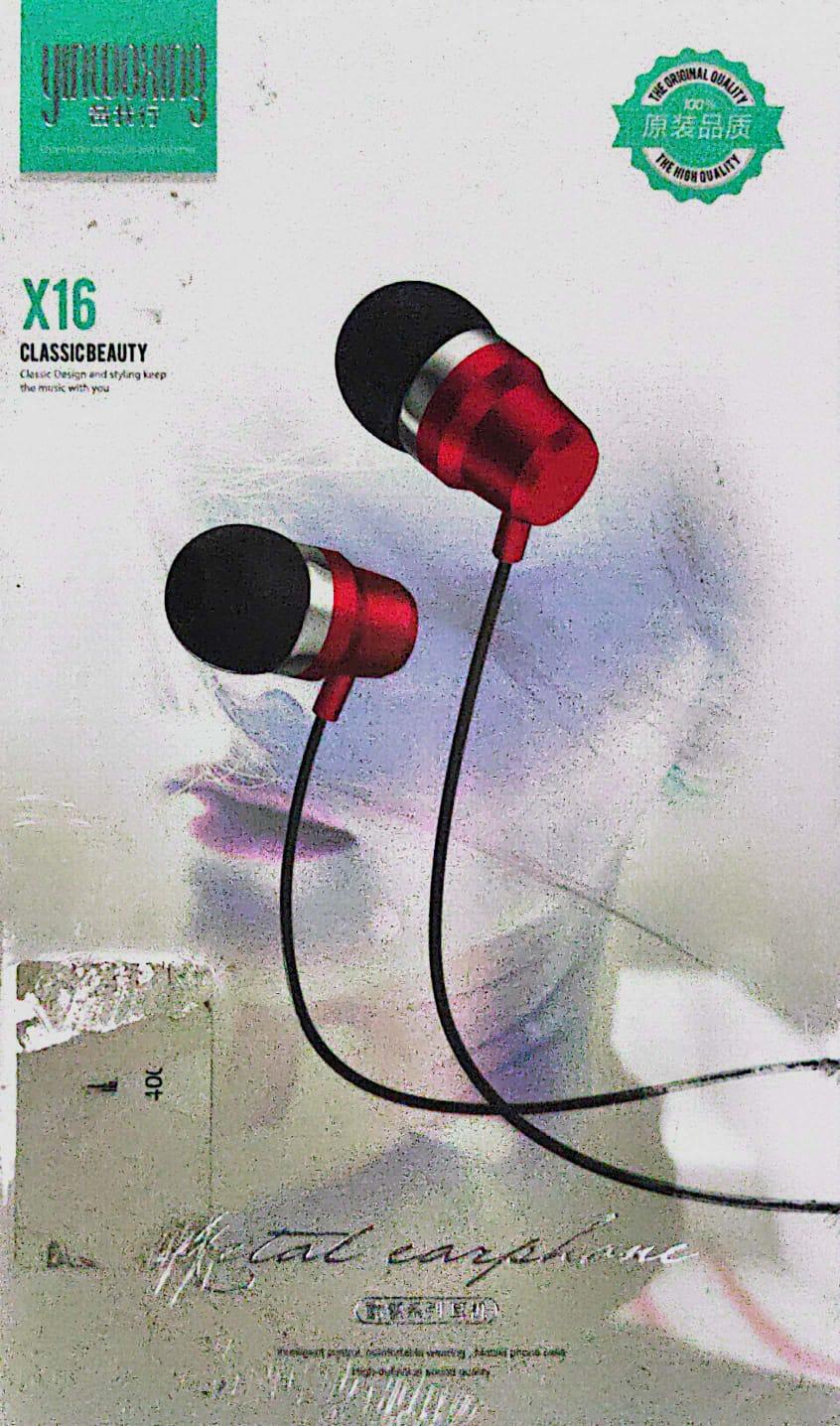 Yinwoxing X16 Wired Earphone