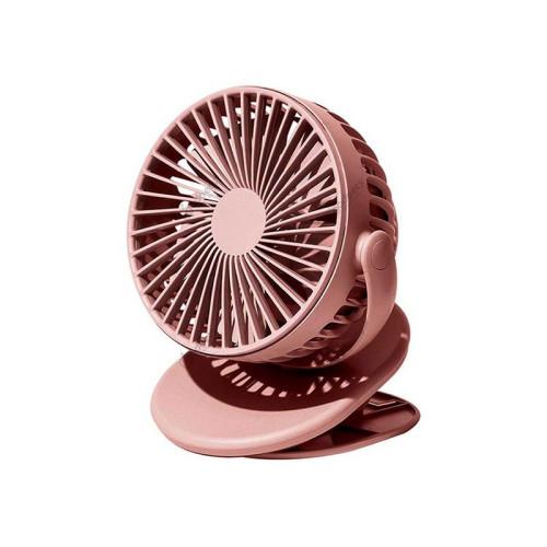 Solove F3 Mini Clip Fan with 2000mAh Battery - Pink