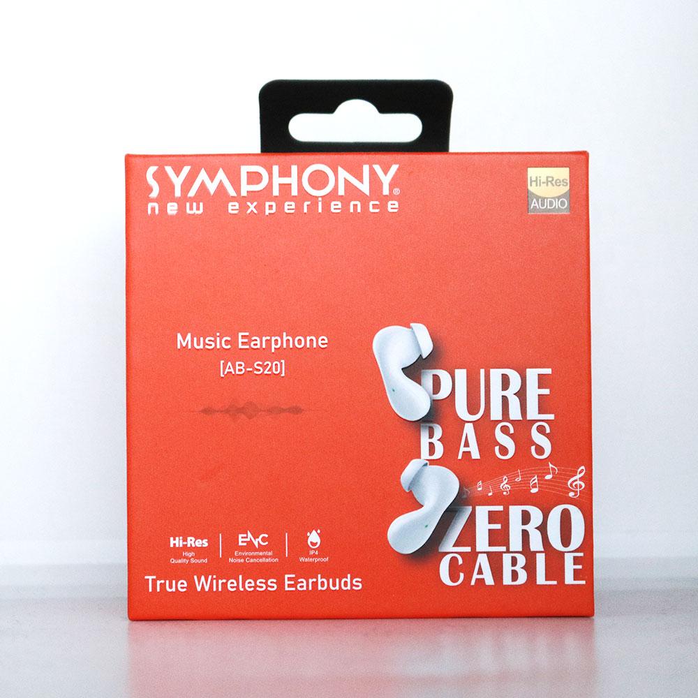 Symphony AB-S20 Wireless Earphones (Black)