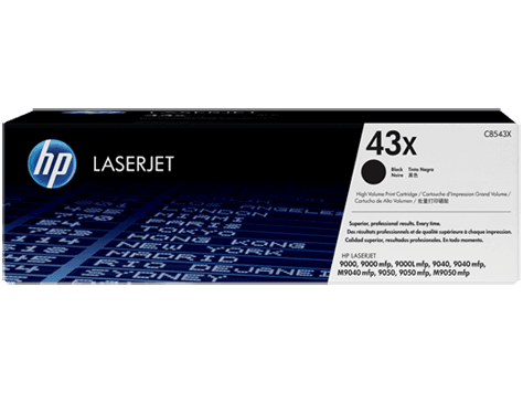 HP 43X High Yield Black Original LaserJet Toner Cartridge
